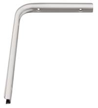 Hyldeknægt U-profil 200 x 250 mm hvid